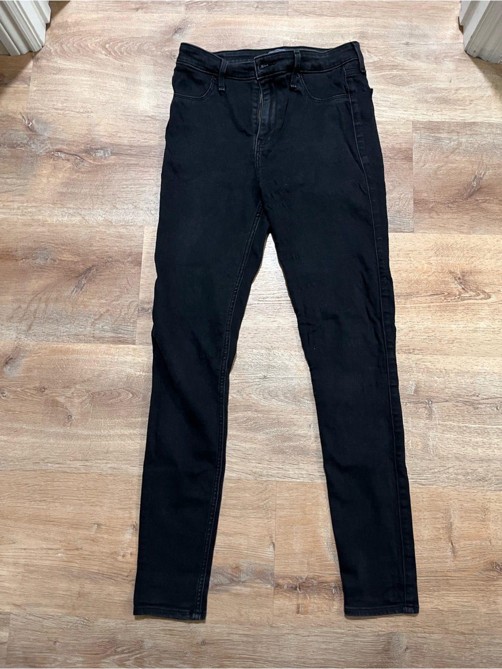 Abercrombie & Fitch Black Skinny Jeans